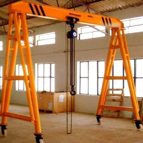 Material Handling Cranes - Color: Yellow