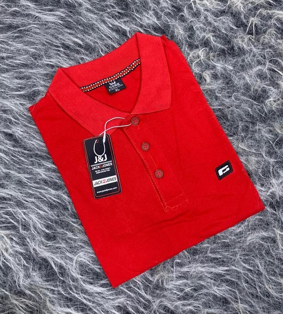 Mens collor style t shirt