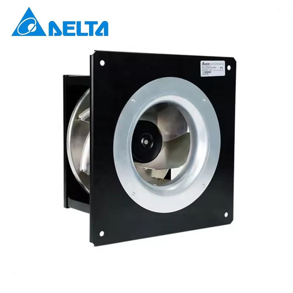 Delta Ec Fan Gtb028Eub16 N1 230V 50/60Hz 280Mm 170W 1.0A 1850Rpm Ip54 Ahu Air Handling Unit Ec Plug Fan Centrifugal Cooling Fan - Color: Black