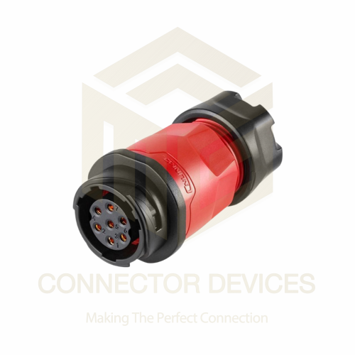 YM20 10A 7Pin Female Plug IP68 Waterproof Power Connector Inline Solder Terminal