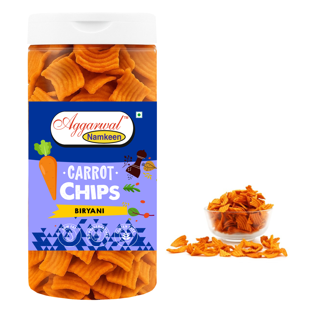 Carrot Biryani Chips - Feature: No Artificial Colors Or Flavors