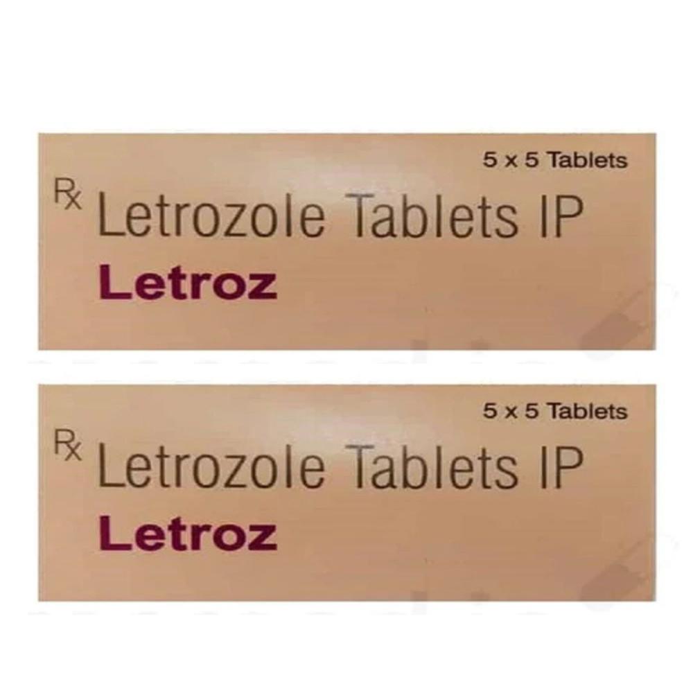 Letroz Letrozole 2.5mg Tablet