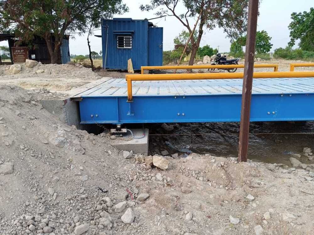 Readymix plant steel weighbridge
