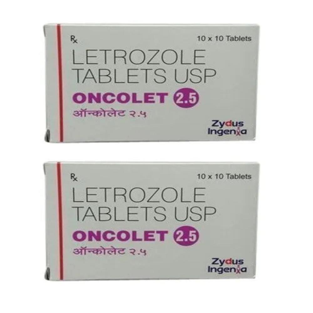 Oncolet Letrozole 2.5mg Tablet