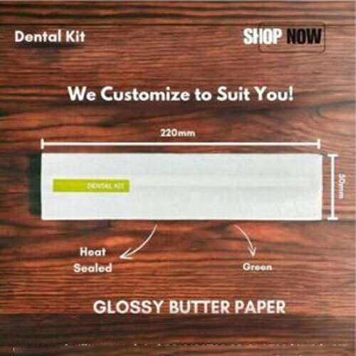 Glossy Butter Paper - Color: White