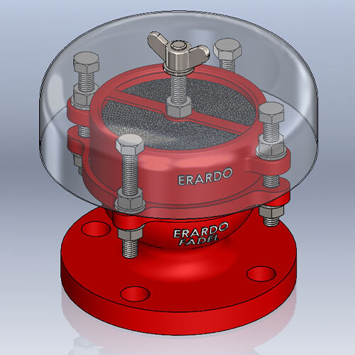 End Of Line Deflagration Flame Arrestor