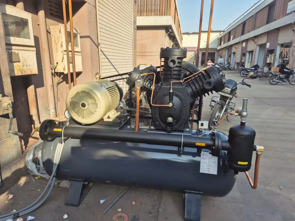 25 HP High Pressure Reciprocating Air Compressor