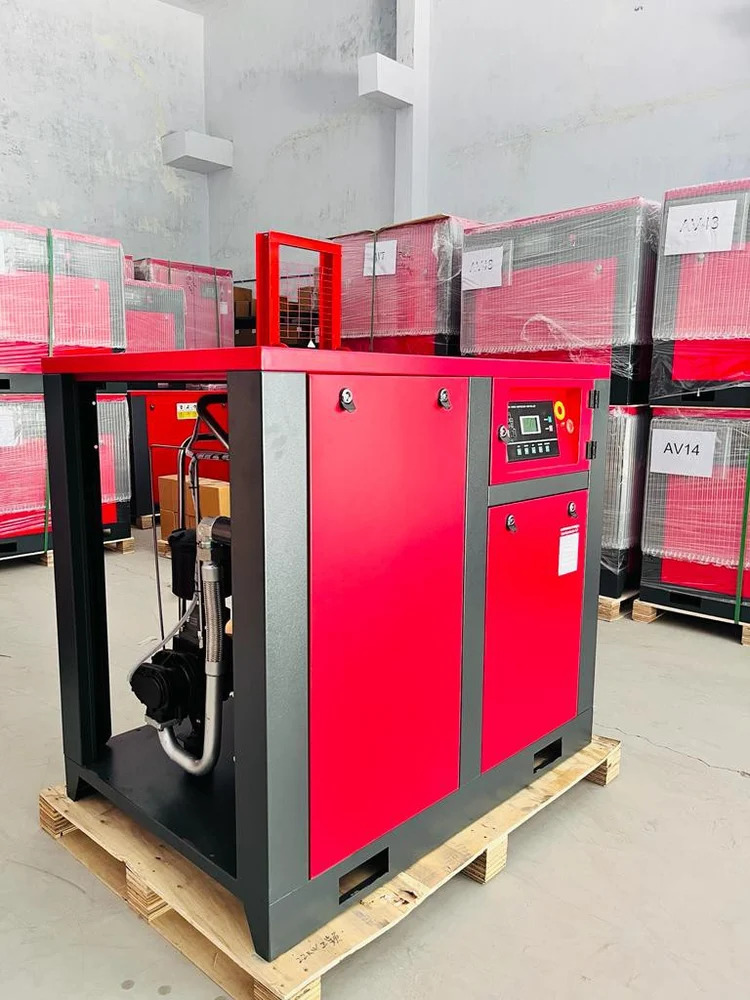 20 Hp Screw Compressor - Color: Black And Red