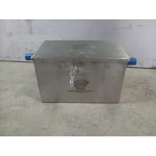 Commercial Grease Trap - Color: Silver