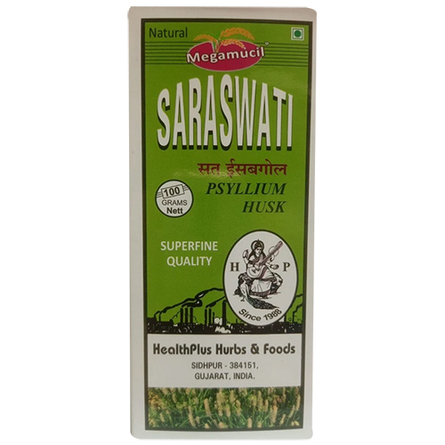 100G Megamucil Sarswati Psyllium Husk - Physical Form: Powder