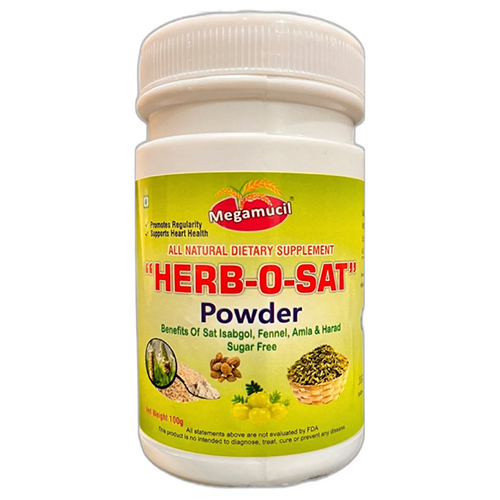 100G Megamucil Herb O Sat Powder - Storage Instructions: Dry Place
