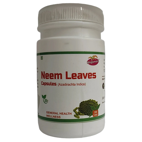 100 Megamucil Neem Herb Capsule - Storage Instructions: Dry Place