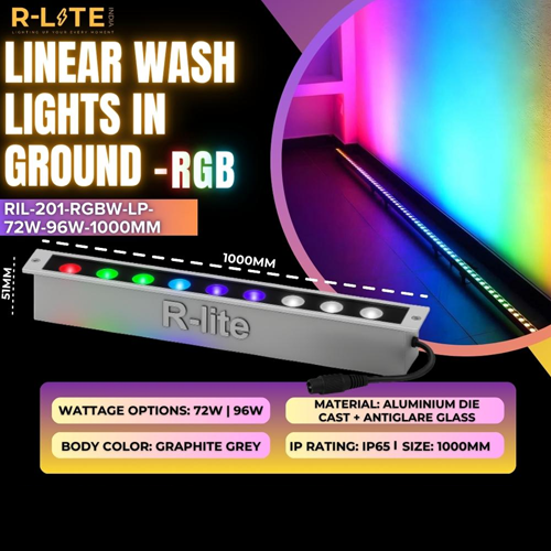 Dmx Wall Washer Light - Color: Rgb