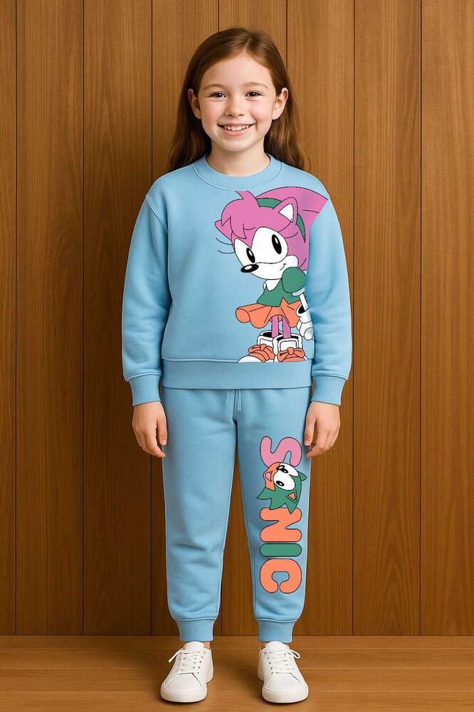 Girl Sweatshirt & Tracsuit For Kids - Color: Multicolour