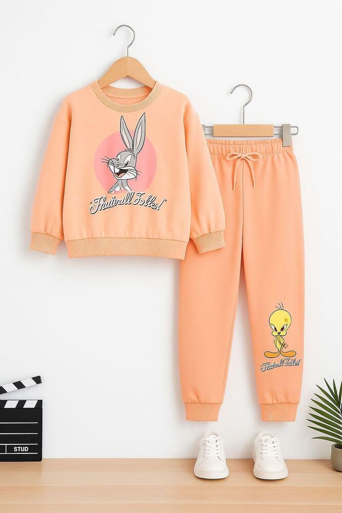 Girl Sweatshirt & Tracsuit For Kids - Color: Multicolour