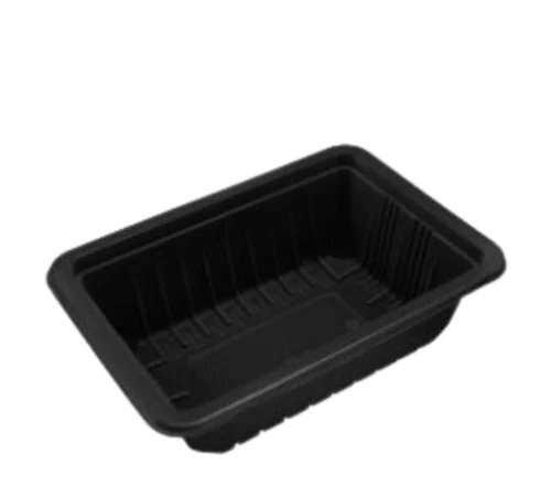 Food Packaging Tray - Color: Black