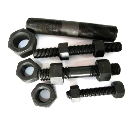 High Tensile Bolts And Nuts - Color: Black