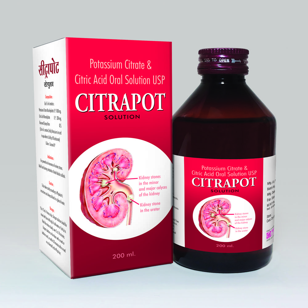 Potassium Citrate & Citric Acid Oral Solution