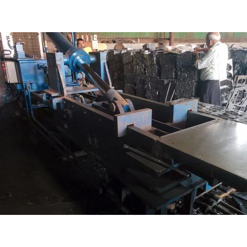 Triple Action Scrap Baling Press - Color: Grey