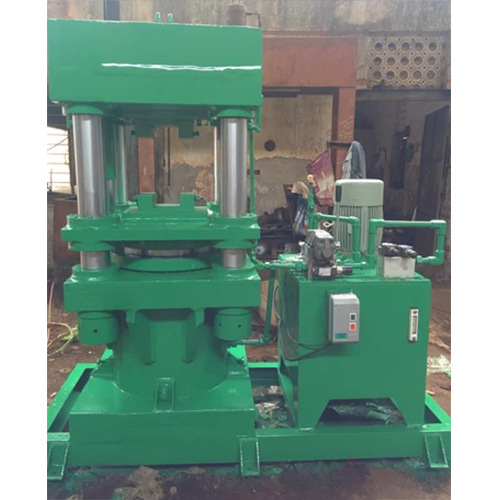 Wire Rope Splicing / Swagging Machine - Color: Green Paint Coated