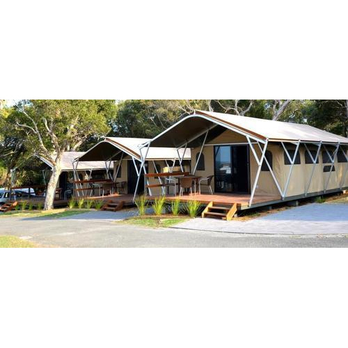 Safari Swiss Cottage Tent - Color: Green