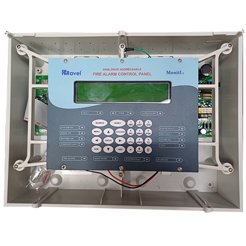 Moniti X Single Loop Fire Alarm Control Panel - Color: Grey