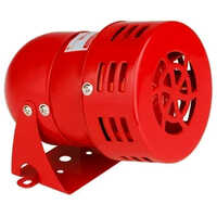 Ms-490 Motor Siren - Color: Red
