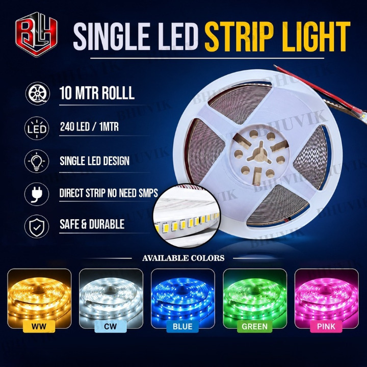 Led Strip Light Single Led - Color: Red