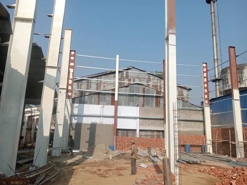 Pre Engineered Building Structure - Color: White