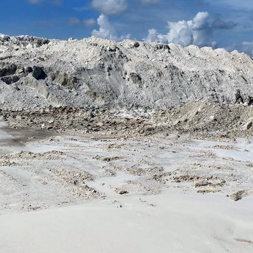 Gypsum Ore - Color: Grey