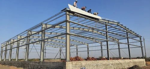 Heavy Structural Fabrication Work - Color: Metallic Silver