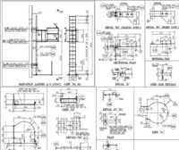 Steel Structure Fabrication Drawings