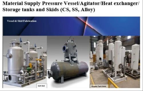 Agitated Reactor - Capacity: 6 Kiloliter/day