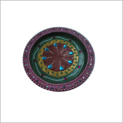 Designer Clay Pooja Thali