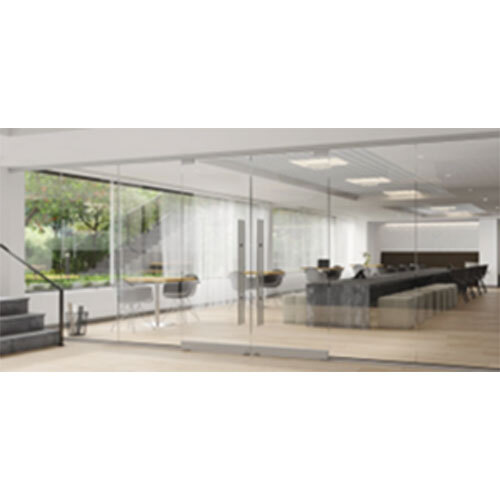 Frameless Glass Partiton - Application: Office