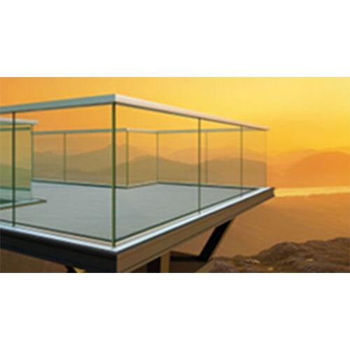 Seamless Continuous Type Railing - Color: Colorless