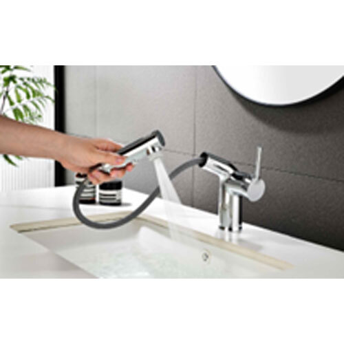 Single Hole Bathroom Faucet - Color: Silver