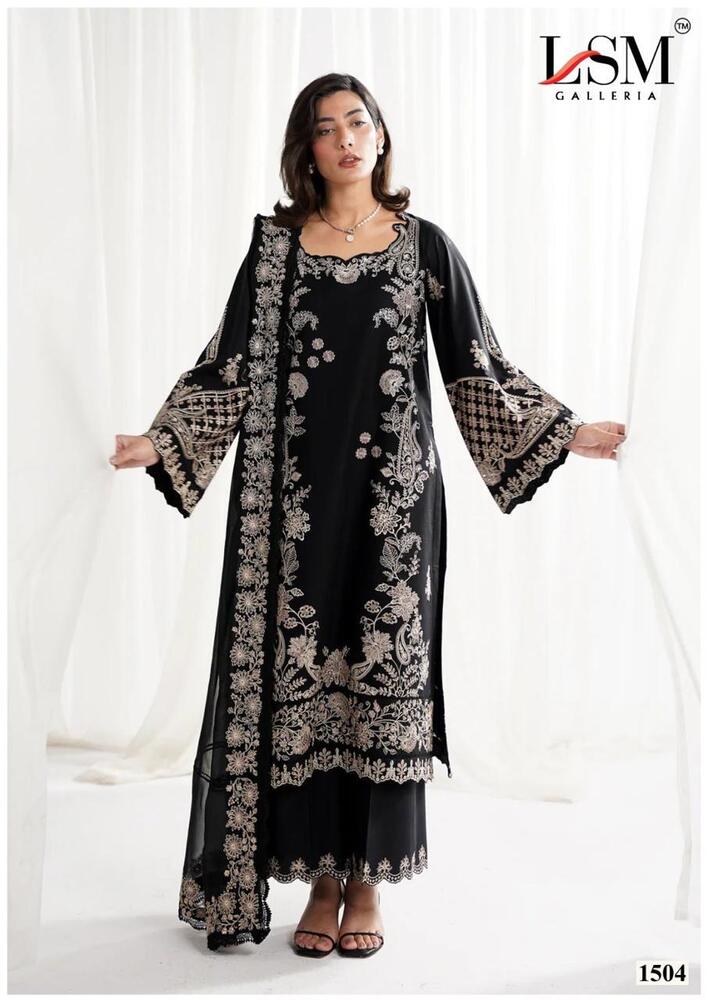 Lsm Pariam Dream Vol-15  Karachi Dress Material