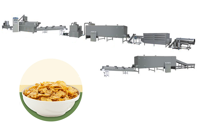 Corn Flakes Processing Plant