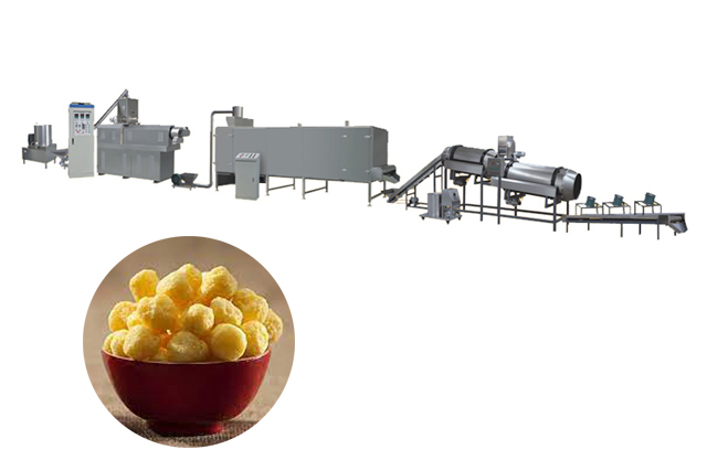 Puffed Snacks Processing Plant - Automatic Grade: Semi-Automatic