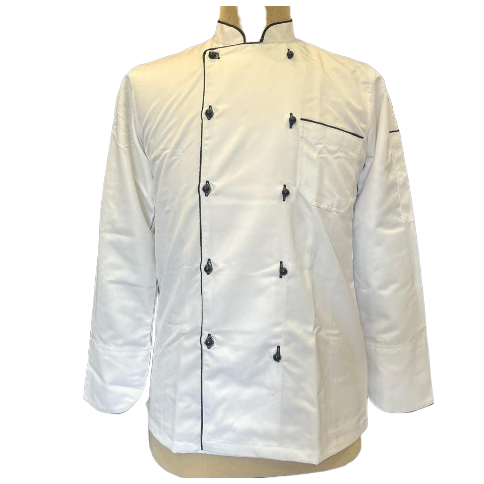 White Chef Uniform - Material: Cotton