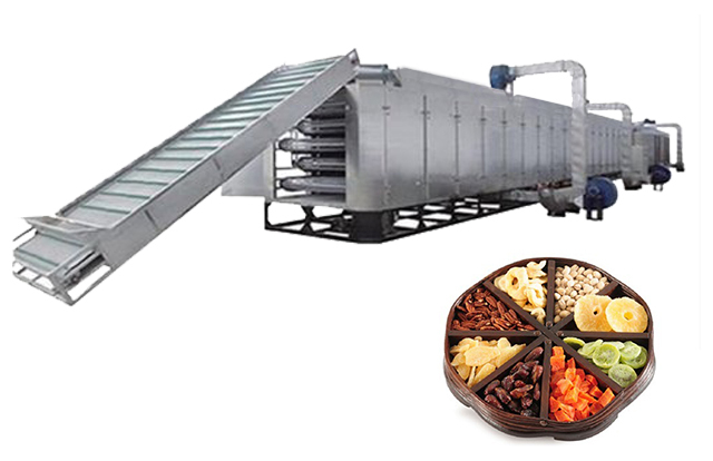 Continuous Type Dryer - Material: Stainless Steel