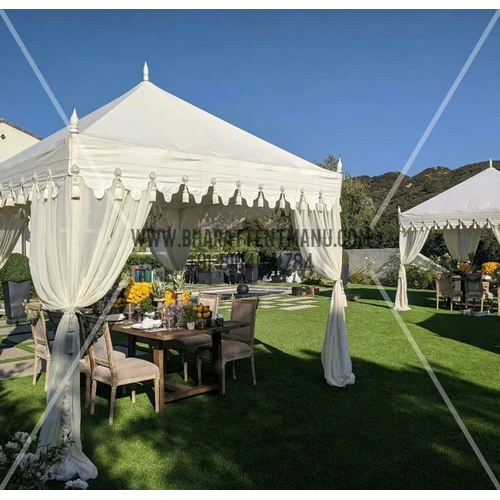 Pvc Gazebo Tent - Color: White