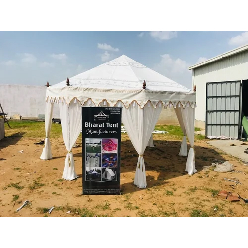 White Luxury Pergola Tent