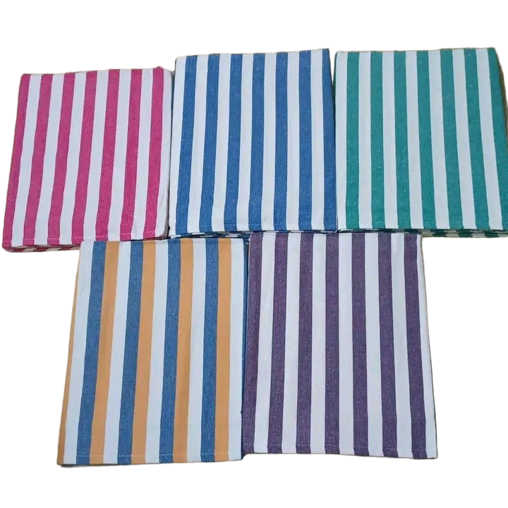 Cotton Striped Bedsheets - Color: Multicolor