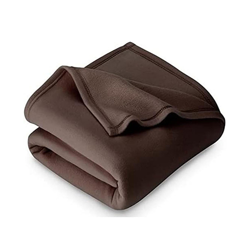 580G Fleece Blanket - Color: Brown