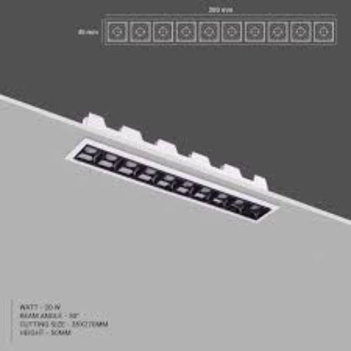 5 EYE LINEAR LIGHT