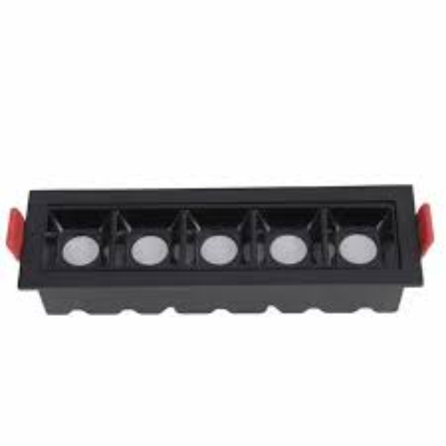 5 EYE LINEAR LIGHT BLACK