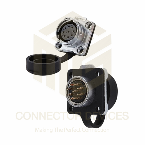 DH20 250V 5A 9Pin Female Socket IP67 Metal Waterproof Power Connector Metal Shell Solder Terminal