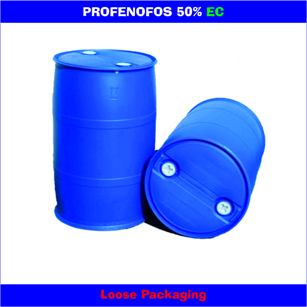 Profenophos 50% Ec - Liquid, 50% Concentration, Yellow, Water-soluble | Fast Knockdown, Foliar Spray, Broad-spectrum Pest Control, 3-year Shelf Life